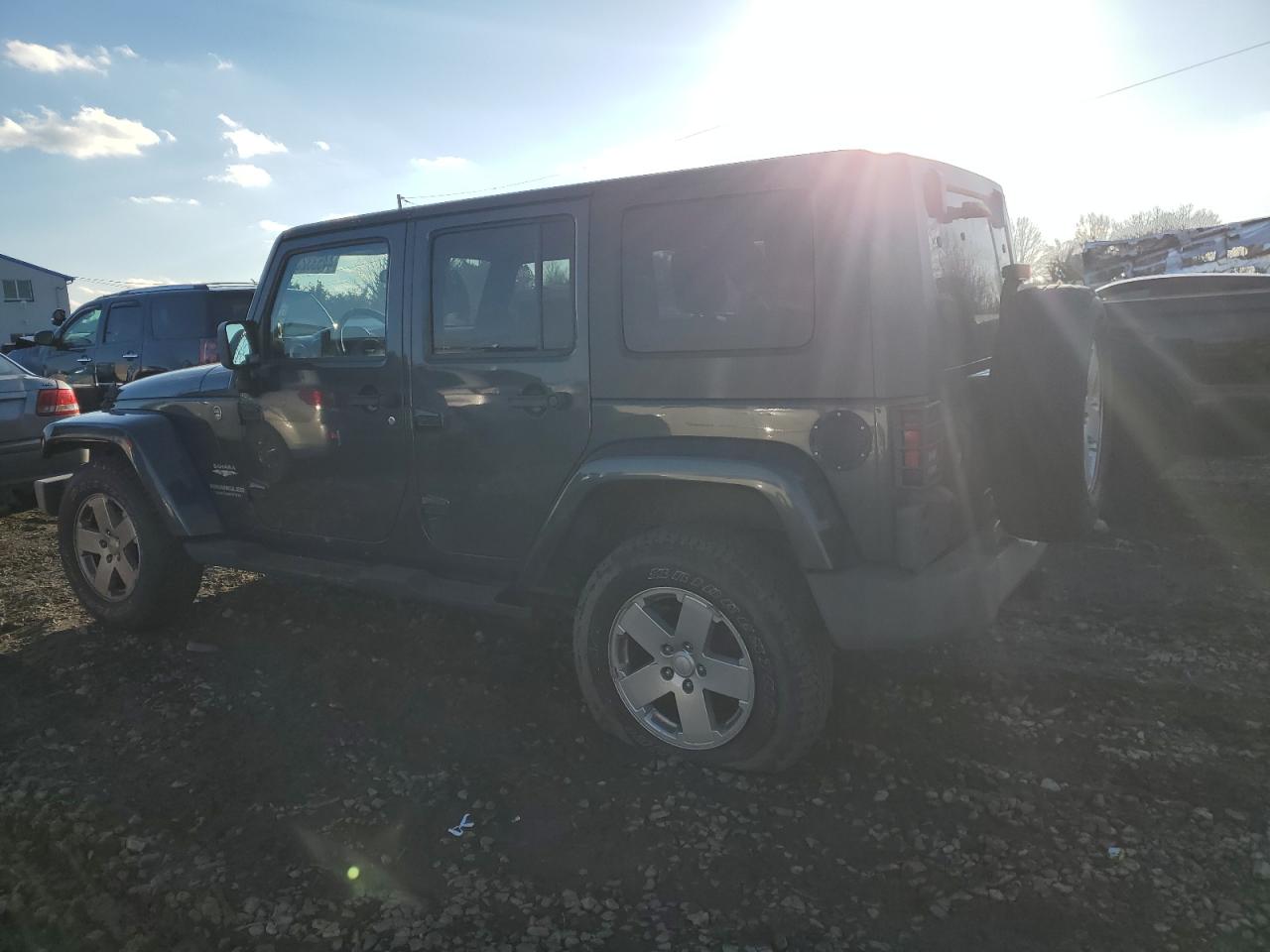 2008 Jeep Wrangler VIN 1J8GA59178L575932 Copart auction photo, minor dent/scratches damage thumbnail 2