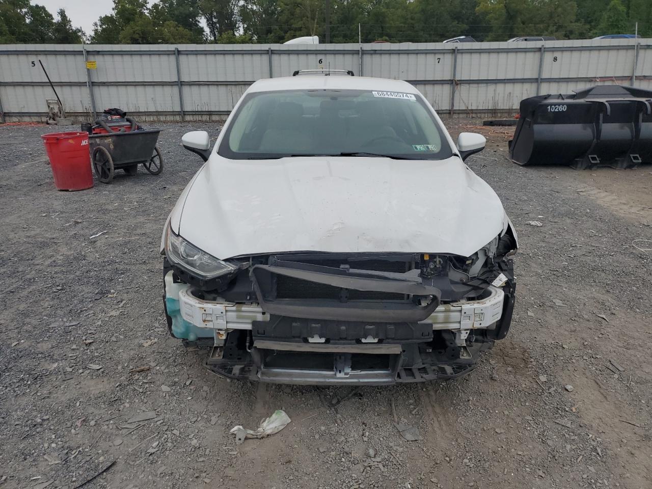 2017 Ford Fusion VIN 3FA6P0G78HR243338 Copart auction photo, front end / side damage thumbnail 5