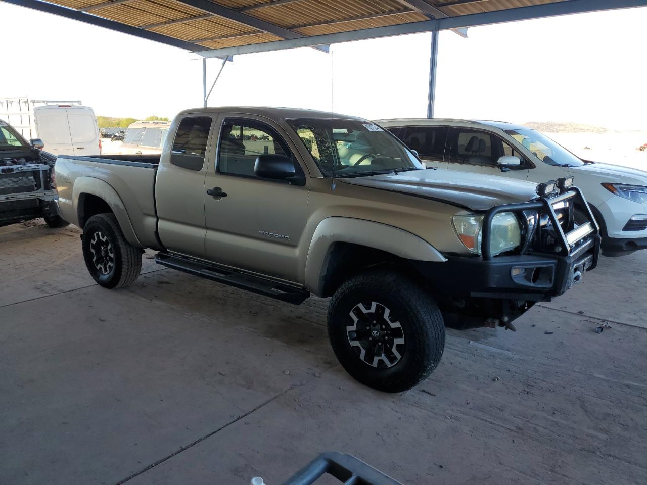 2008 Toyota Tacoma VIN 5TEUU42N78Z566724 Copart auction photo, front end damage thumbnail 4