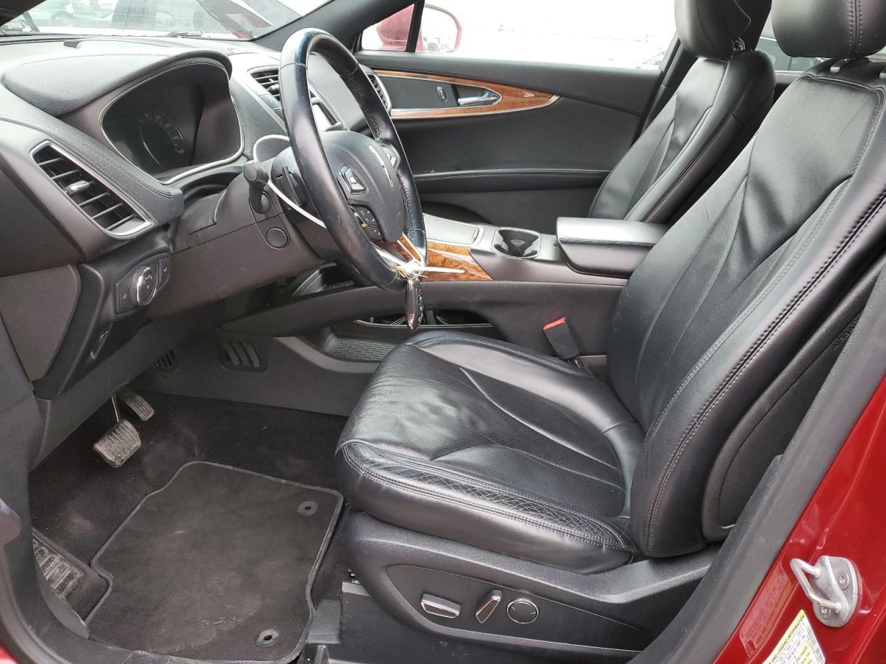 2016 Lincoln MKX VIN 2LMTJ8LR9GBL29260 Copart auction photo, rear end damage thumbnail 7