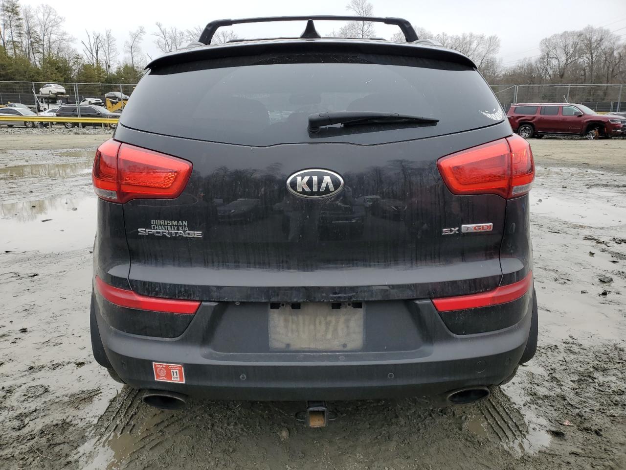 2014 KIA Sportage VIN KNDPCCA69E7657808 Copart auction photo, front end damage thumbnail 6