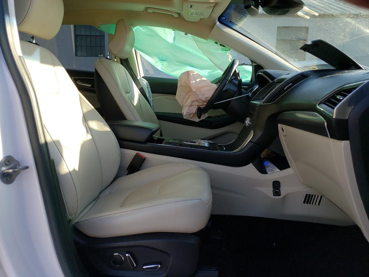 2019 Ford Edge VIN 2FMPK4K92KBC08132 Copart auction photo, front end / side damage thumbnail 7