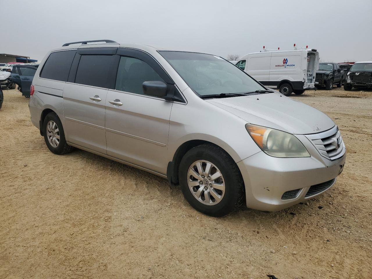 2009 Honda Odyssey VIN 5FNRL38439B033290 Copart auction photo, rear end / mechanical damage thumbnail 4