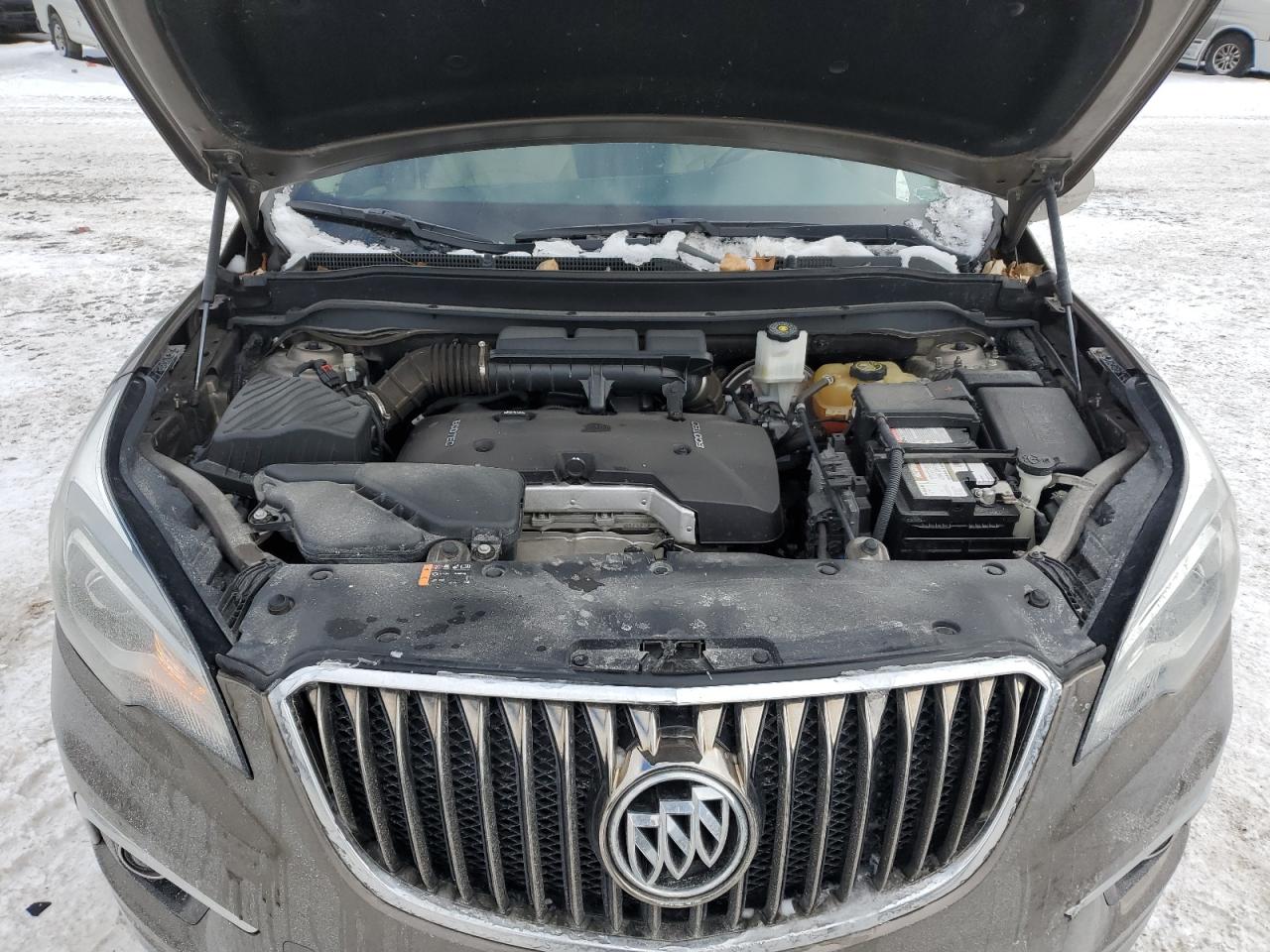 2017 Buick Envision VIN LRBFXBSA7HD112515 Copart auction photo, side damage thumbnail 12