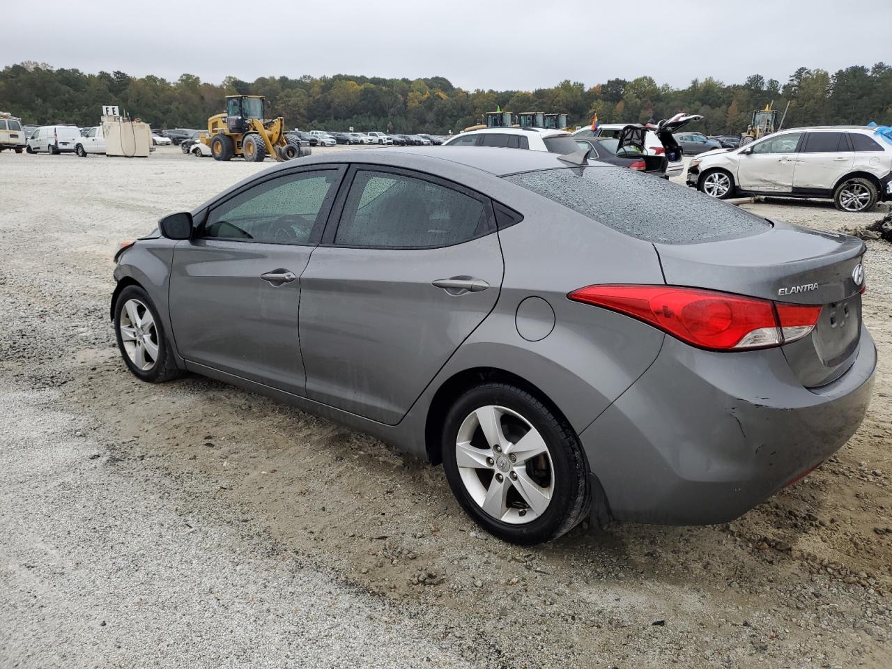 2013 Hyundai Elantra VIN 5NPDH4AE3DH313354 Copart auction photo, front end damage thumbnail 2