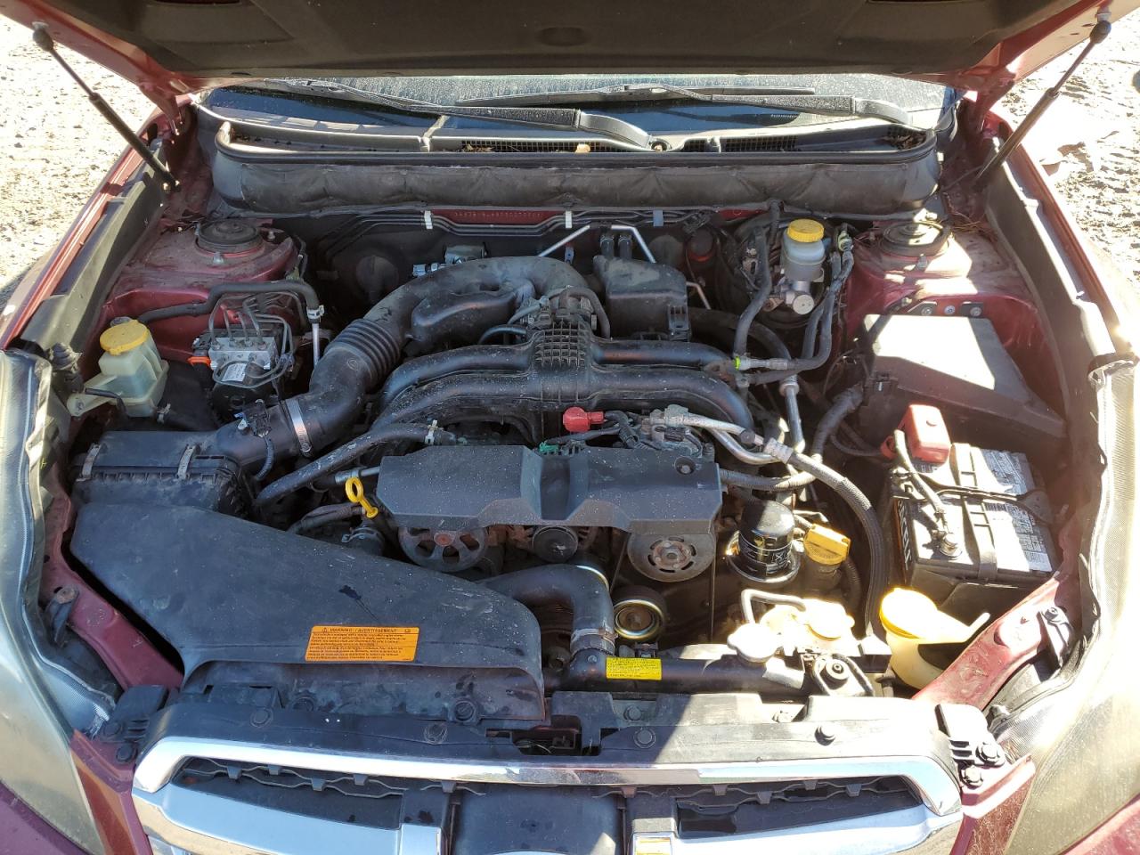 2013 Subaru Legacy VIN 4S3BMBL68D3007999 Copart auction photo, side damage thumbnail 11