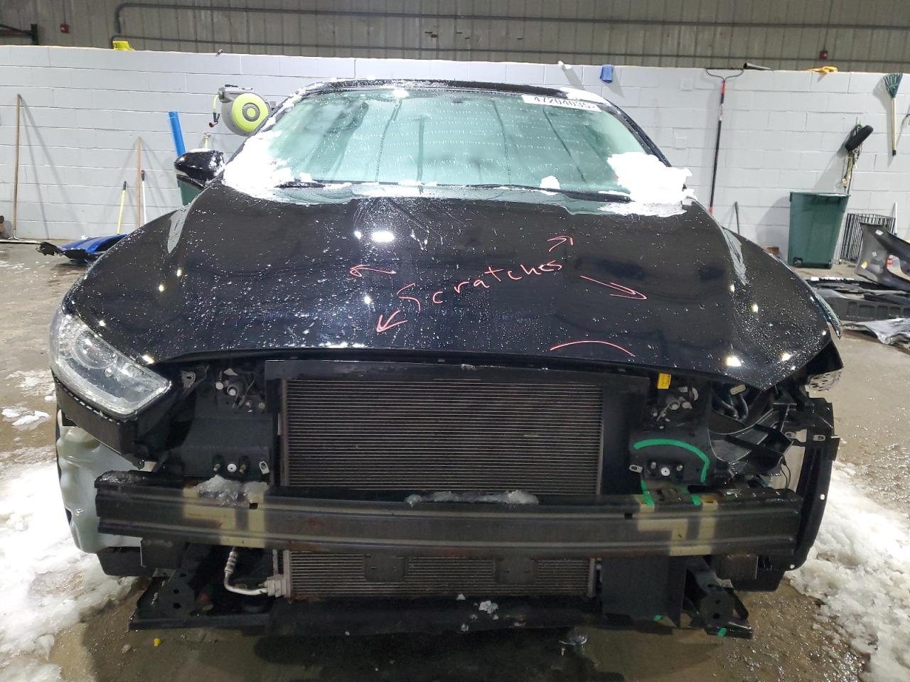2016 Ford Fusion VIN 3FA6P0H77GR242338 Copart auction photo, front end / rear end damage thumbnail 5