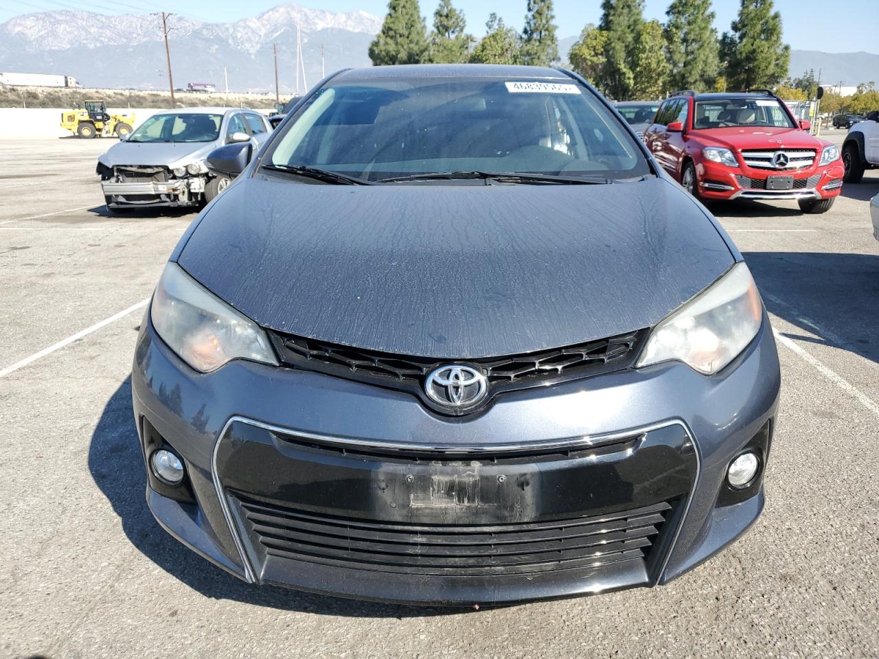 2016 Toyota Corolla VIN 5YFBURHE8GP529665 Copart auction photo, side / rear end damage thumbnail 5