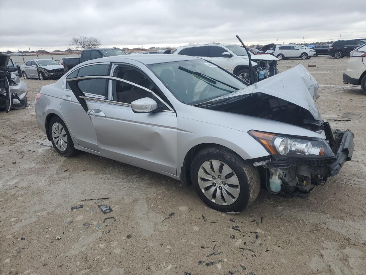 2009 Honda Accord VIN 1HGCP26379A178387 Copart auction photo, front end / side damage thumbnail 4