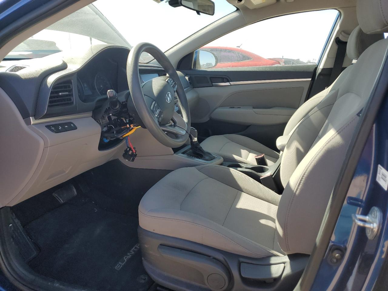 2020 Hyundai Elantra VIN 5NPD84LFXLH501129 Copart auction photo, vandalism / rear end damage thumbnail 7