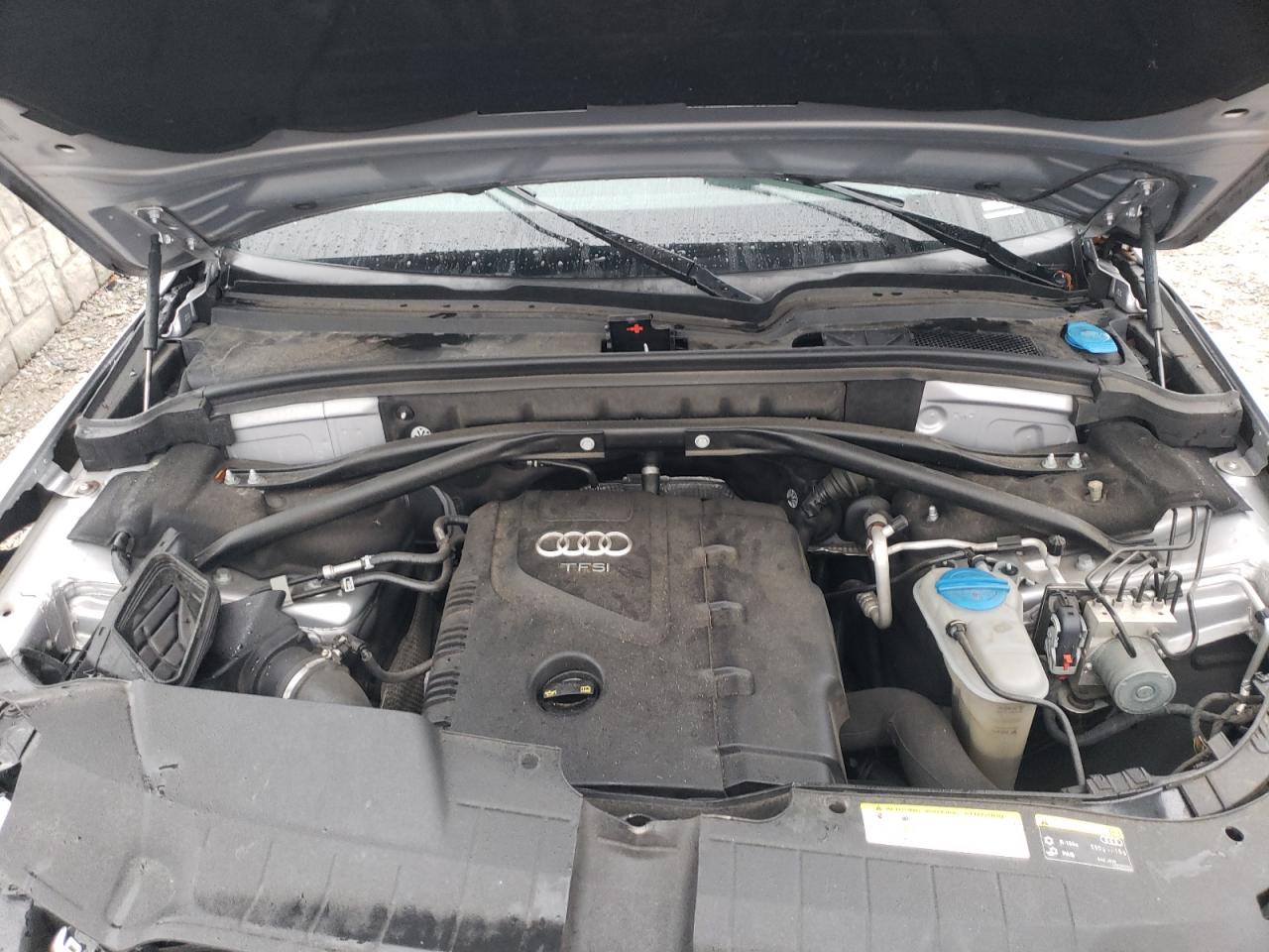 2015 Audi Q5 VIN WA1CFAFP9FA007399 Copart auction photo, front end / side damage thumbnail 12