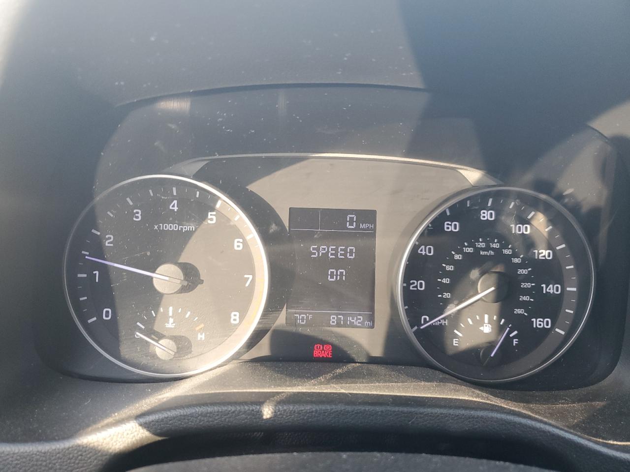 2017 Hyundai Elantra VIN 5NPD74LF8HH136041 Copart auction photo, front end / rear end damage thumbnail 9