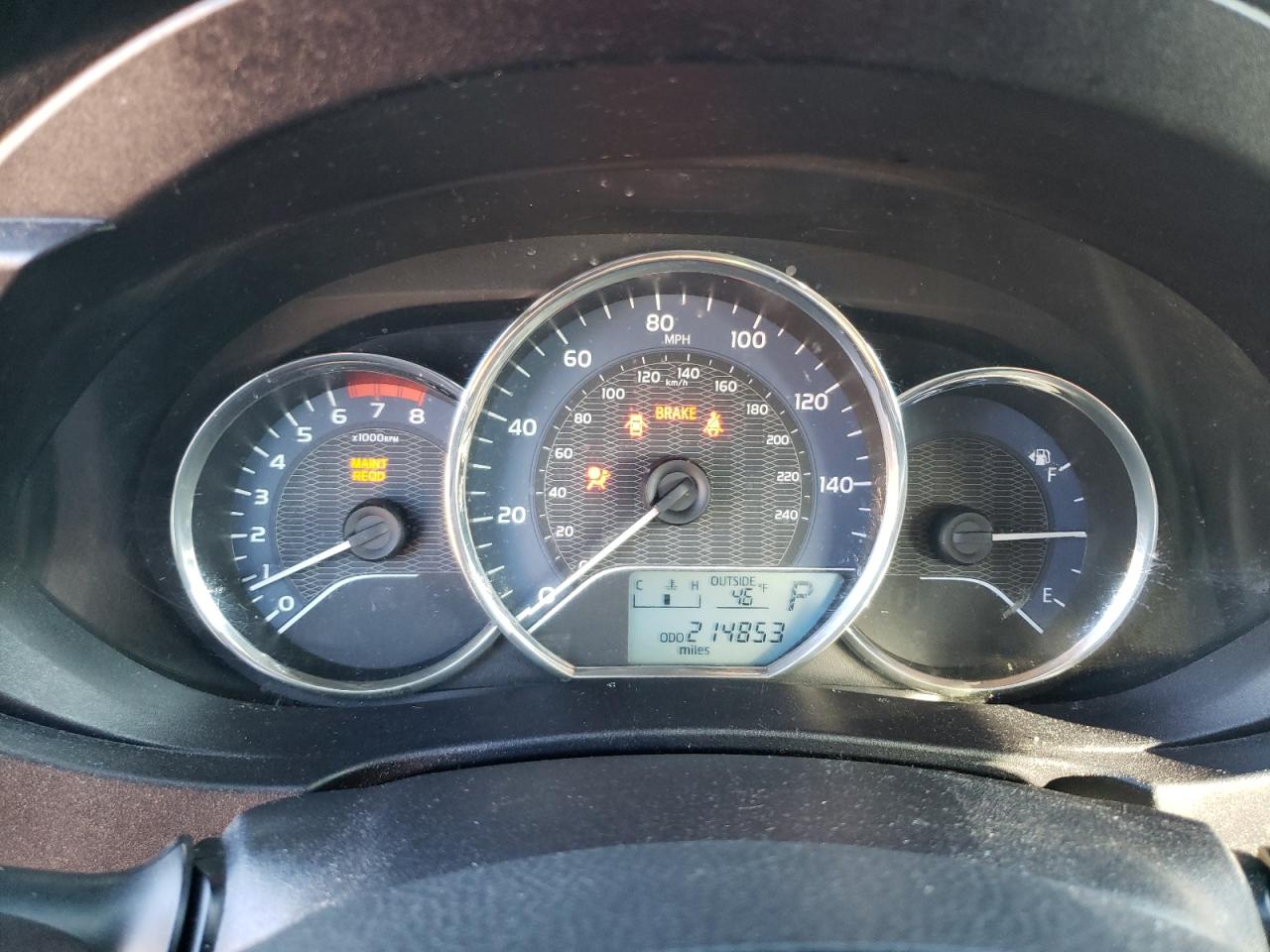 2016 Toyota Corolla VIN 5YFBURHE9GP445838 Copart auction photo, front end damage thumbnail 9