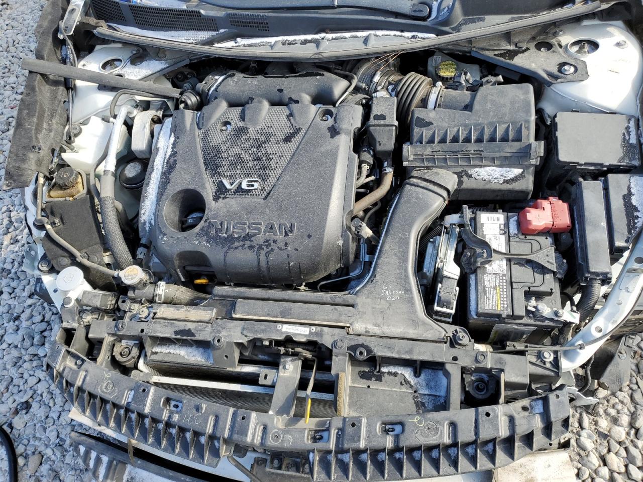 2019 Nissan Maxima VIN 1N4AA6AV9KC363306 Copart auction photo, stripped / vandalism damage thumbnail 11