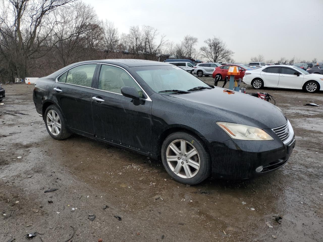2008 Lexus ES VIN JTHBJ46G882176357 Copart auction photo, rear end / minor dent/scratches damage thumbnail 4