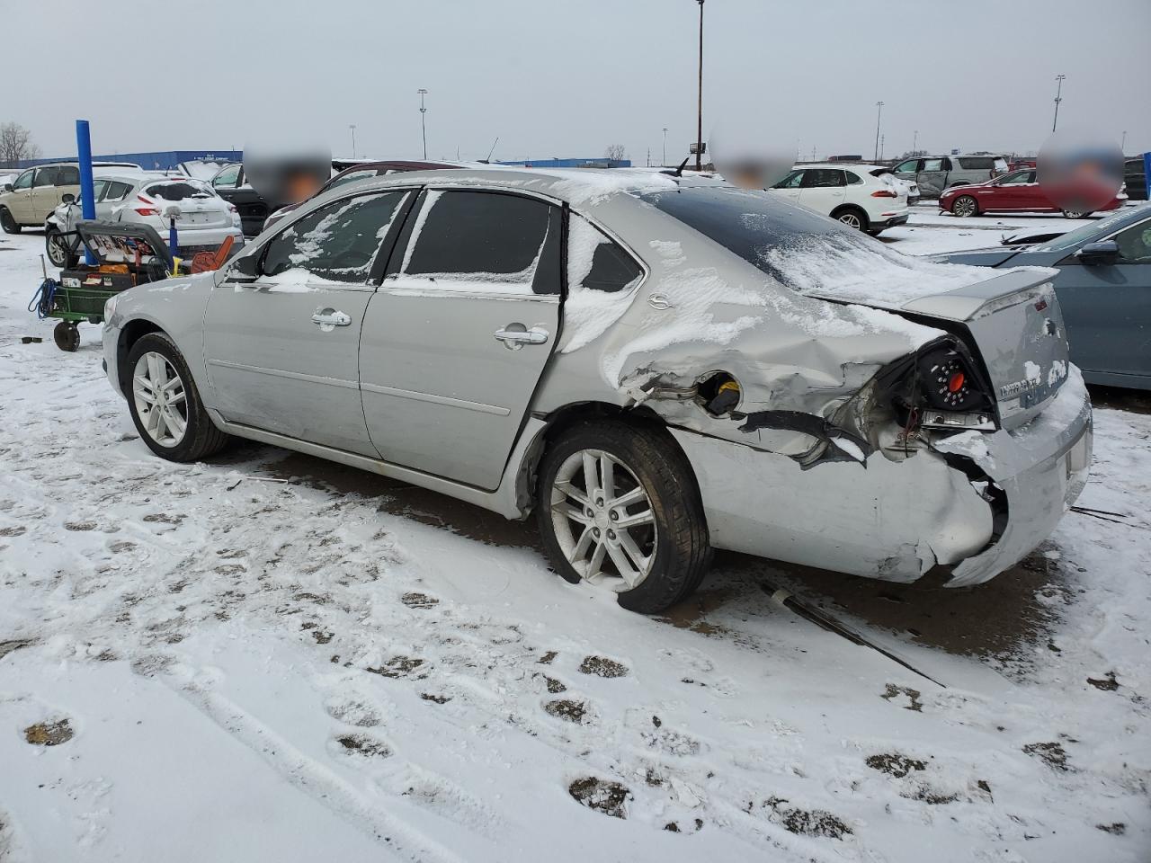 2008 Chevrolet Impala VIN 2G1WU583589194996 Copart auction photo, rear end damage thumbnail 2
