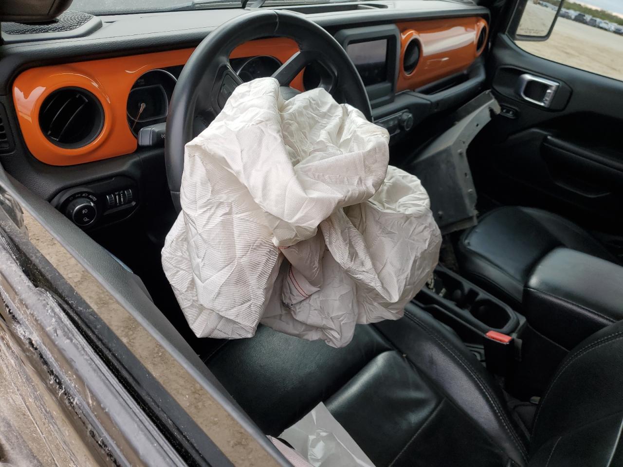 2021 Jeep Gladiator VIN 1C6JJTAM6ML612705 Copart auction photo, all over damage thumbnail 8