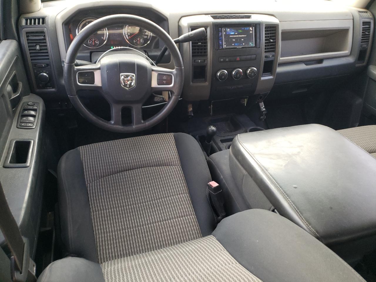 2010 Dodge RAM VIN 3D73Y4CL3AG169628 Copart auction photo, side / front end damage thumbnail 8