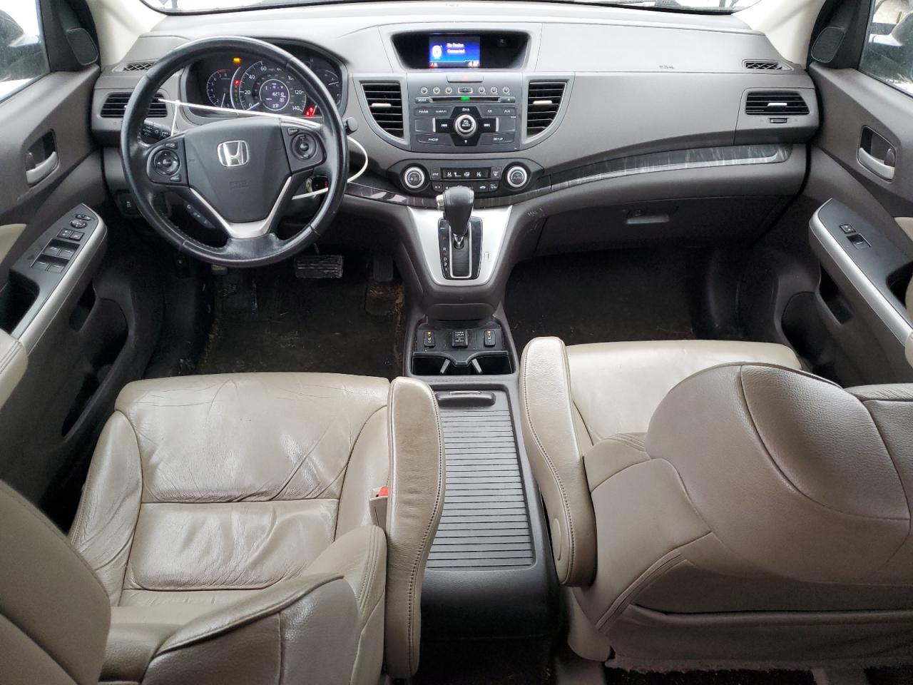 2013 Honda CR-V VIN 2HKRM4H74DH104312 Copart auction photo, side damage thumbnail 8