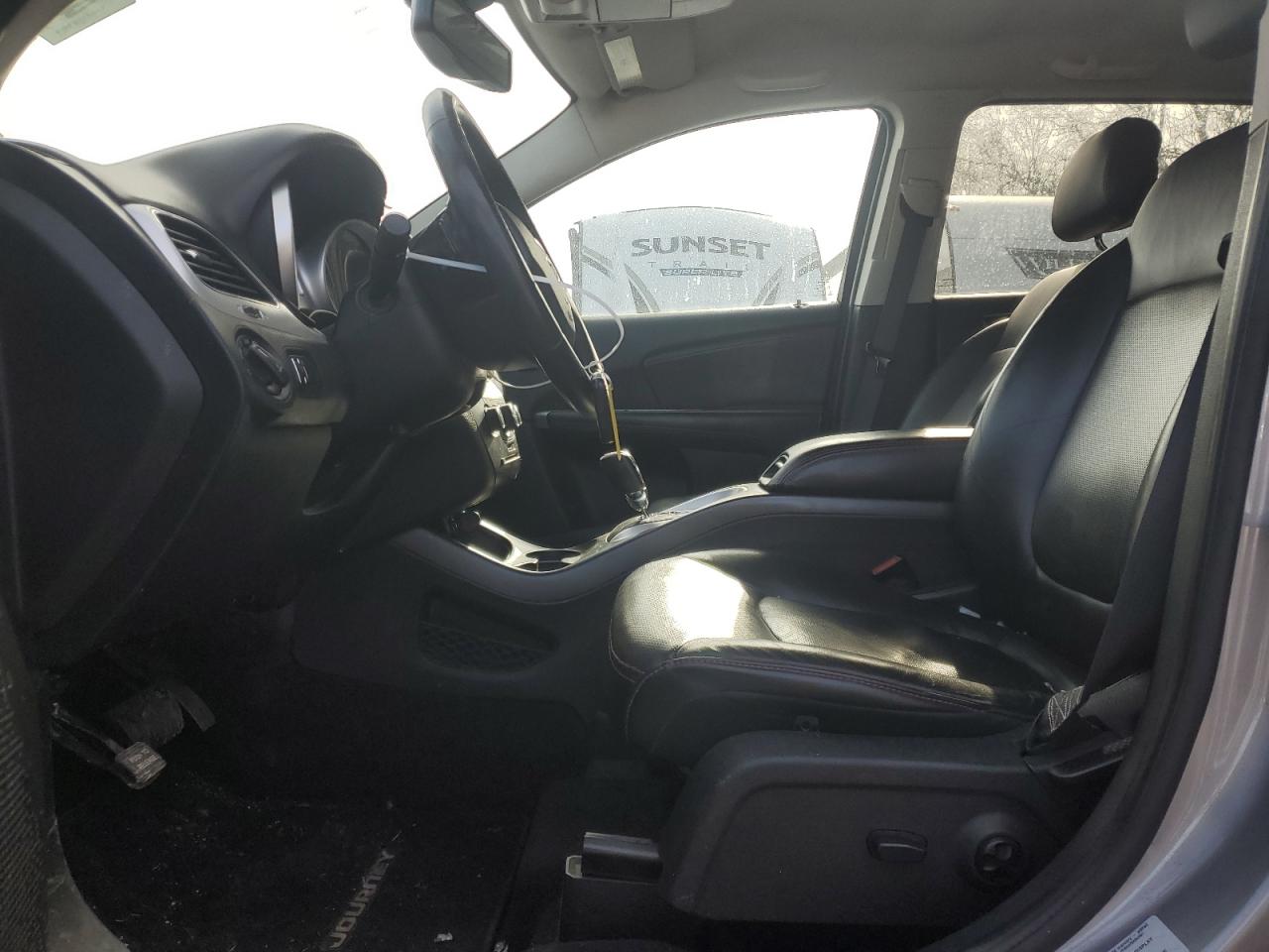 2016 Dodge Journey VIN 3C4PDDEG9GT180091 Copart auction photo, front end / side damage thumbnail 7