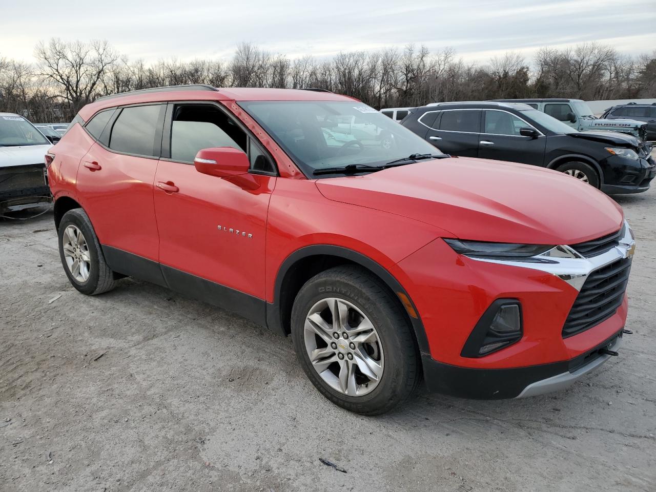 2019 Chevrolet Blazer VIN 3GNKBCRS5KS685754 Copart auction photo, all over damage thumbnail 4