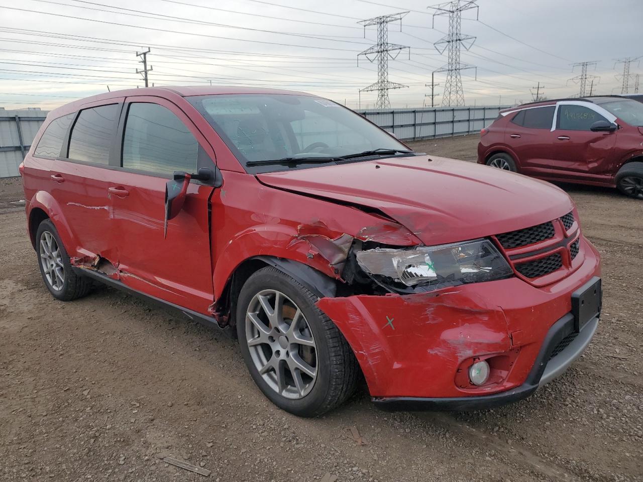 2016 Dodge Journey VIN 3C4PDCEG4GT133058 Copart auction photo, all over damage thumbnail 4