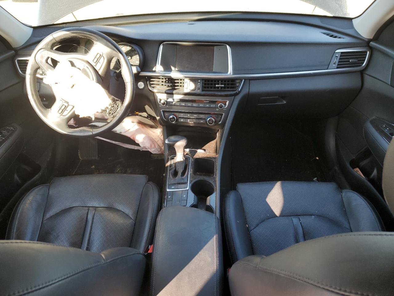 2018 KIA Optima VIN 5XXGU4L33JG197424 Copart auction photo, front end / frame damage damage thumbnail 8