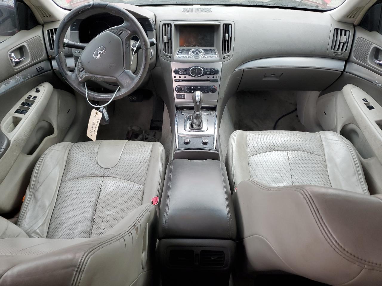 2010 Infiniti G VIN JN1CV6AP1AM407433 Copart auction photo, rear end / vandalism damage thumbnail 8
