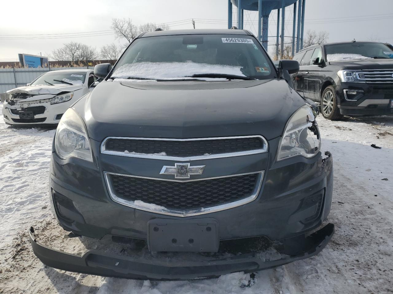 2014 Chevrolet Equinox VIN 2GNFLFE37E6275944 Copart auction photo, side / front end damage thumbnail 5