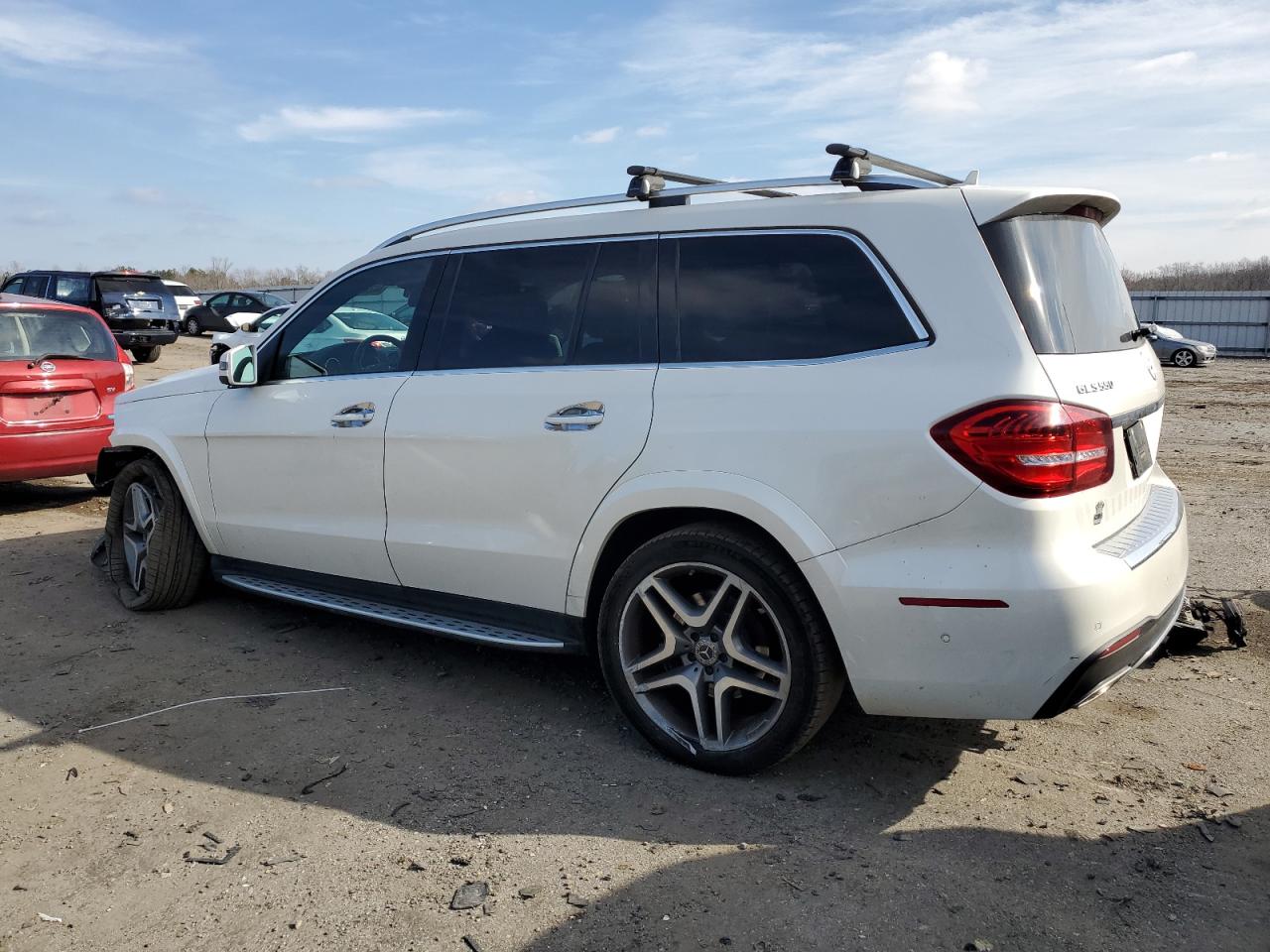 2019 Mercedes-Benz GLS-klasse VIN 4JGDF7DE0KB222488 Copart auction photo, front end damage thumbnail 2