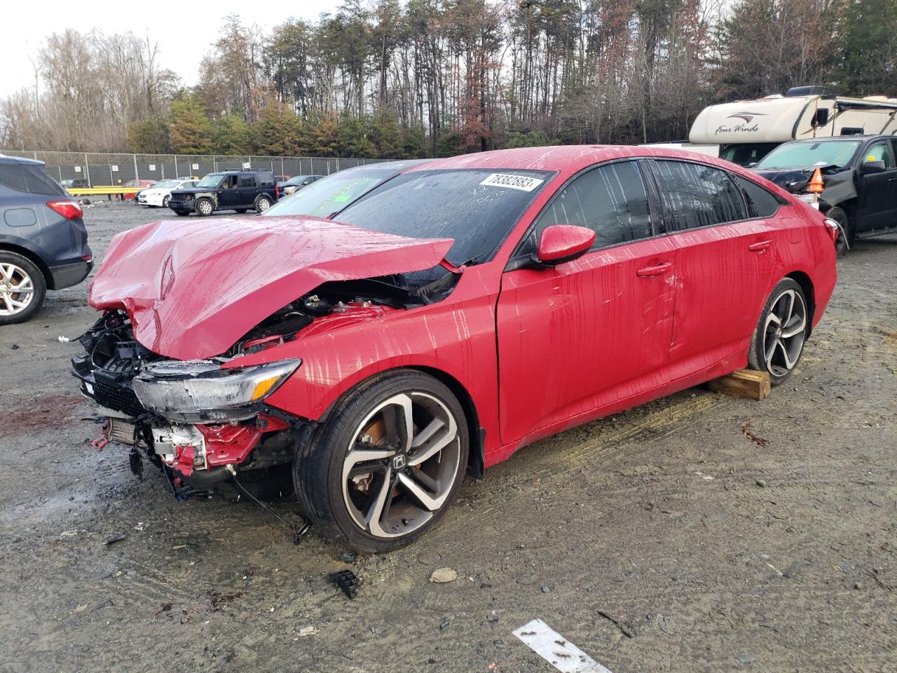 2020 Honda Accord VIN 1HGCV1F39LA144202