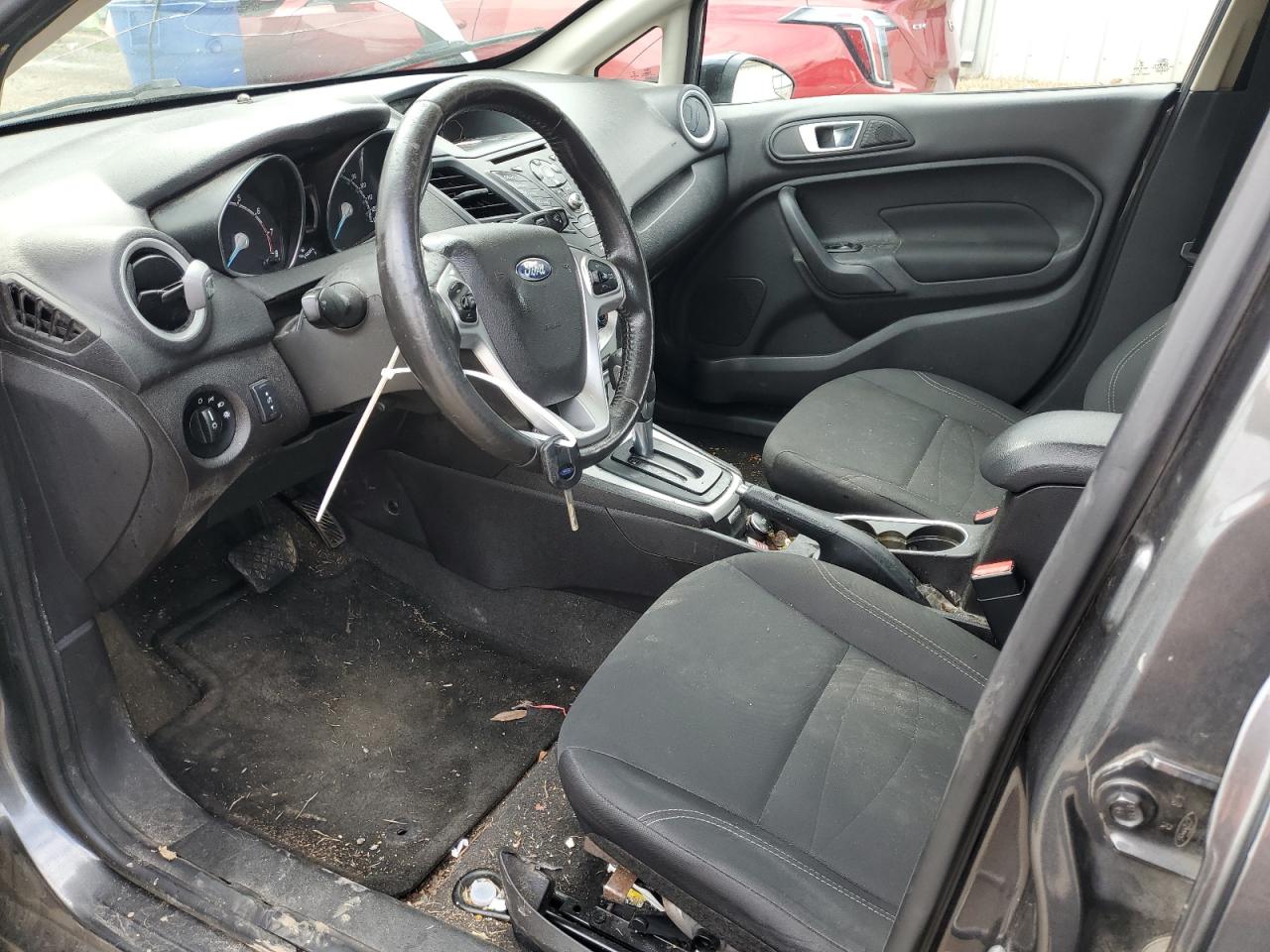2016 Ford Fiesta VIN 3FADP4EJ9GM142401 Copart auction photo, side damage thumbnail 7