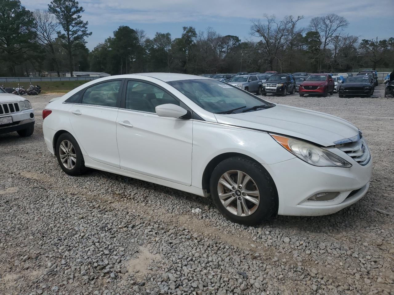 2013 Hyundai Sonata VIN 5NPEB4ACXDH587753 Copart auction photo, normal wear damage thumbnail 4
