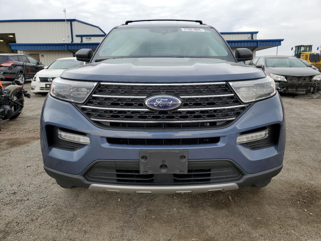 2021 Ford Explorer VIN 1FMSK8DH5MGA31044 Copart auction photo, side damage thumbnail 5