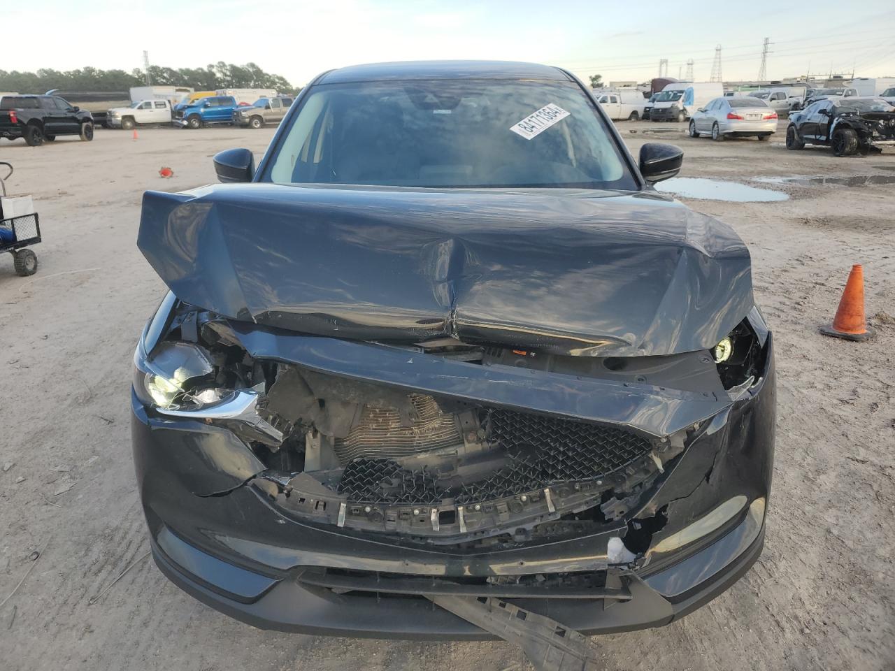 2017 Mazda CX-5 VIN JM3KFBCL9H0224489 Copart auction photo, front end damage thumbnail 7