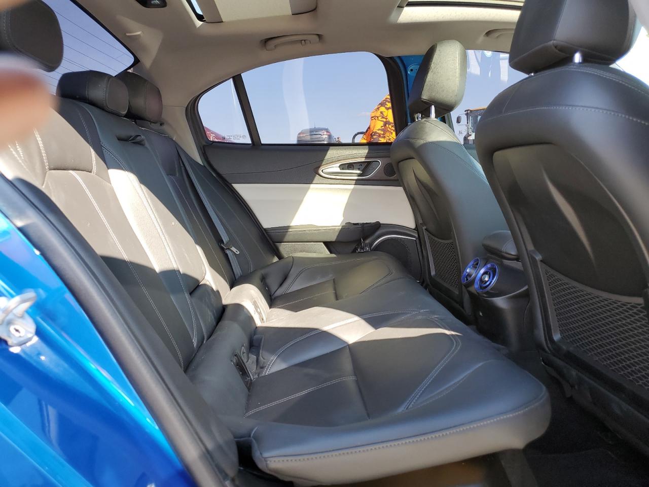 2019 Alfa Romeo Giulia VIN ZARFANBN8K7608491 Copart auction photo, side damage thumbnail 10