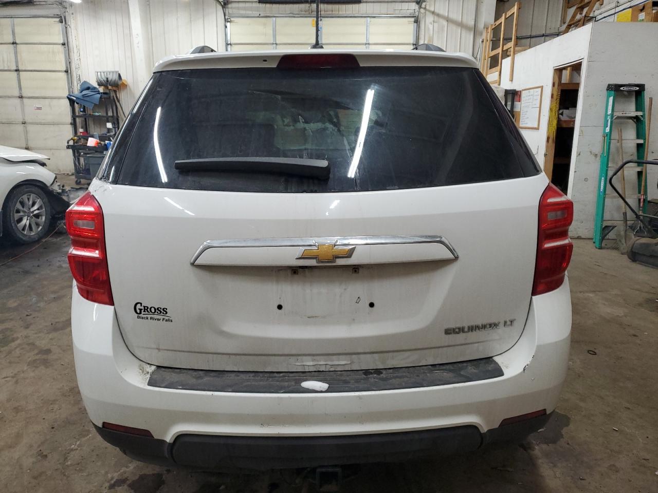 2016 Chevrolet Equinox VIN 2GNALCEK6G6270818 Copart auction photo, front end / side damage thumbnail 6