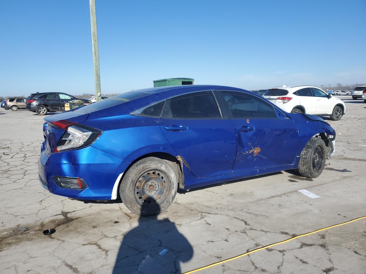 2017 Honda Civic VIN 19XFC2F50HE046981 Copart auction photo, all over damage thumbnail 3