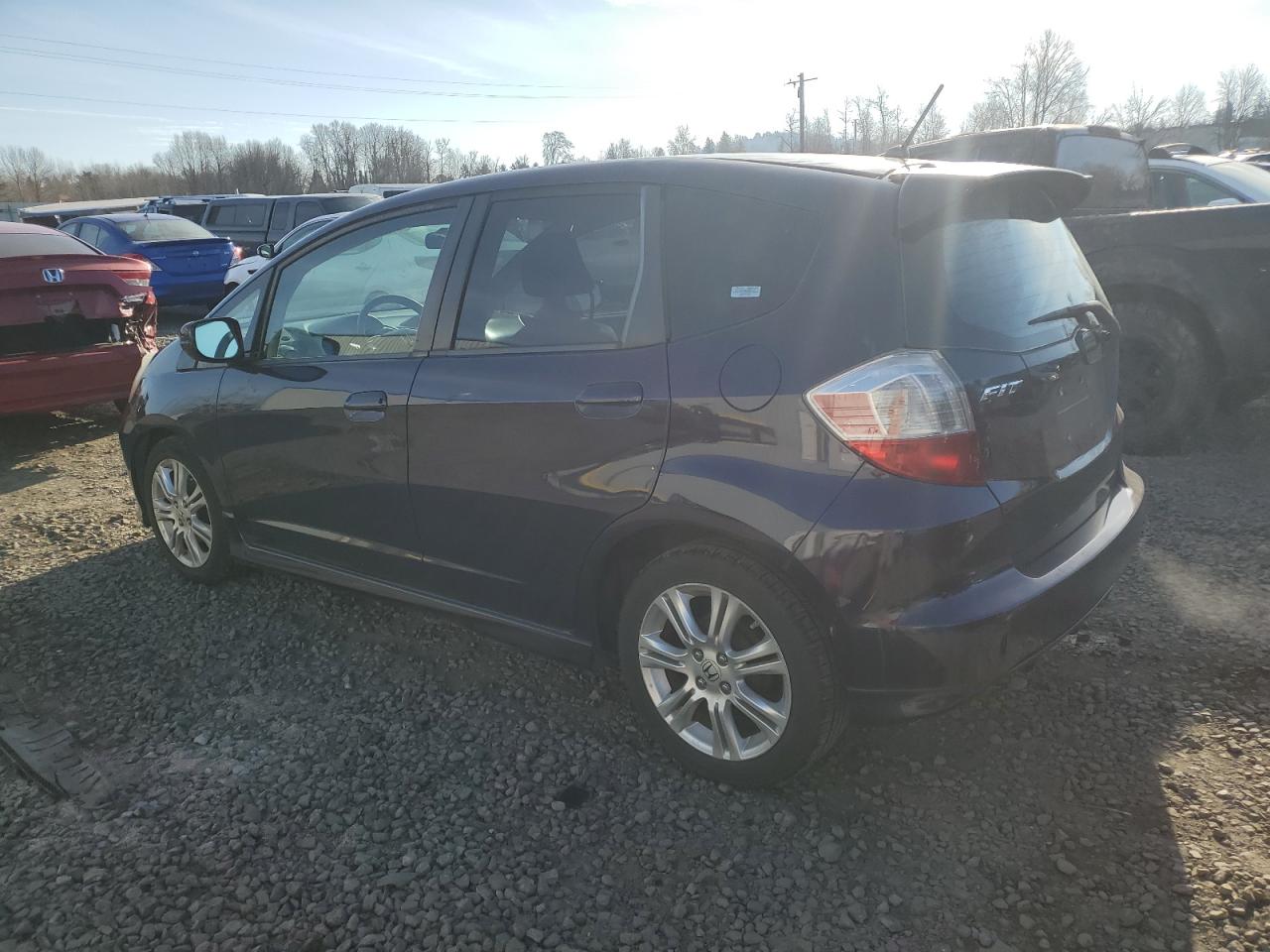 2009 Honda Fit VIN JHMGE88429S011233 Copart auction photo, front end damage thumbnail 2