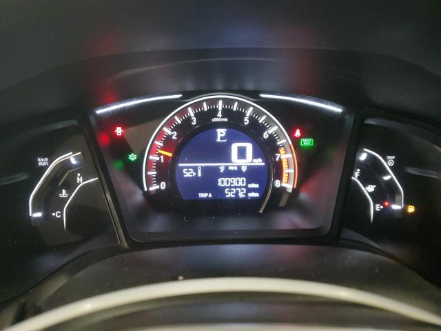 2017 Honda Civic VIN 19XFC2F57HE024640 Copart auction photo, front end / side damage thumbnail 9