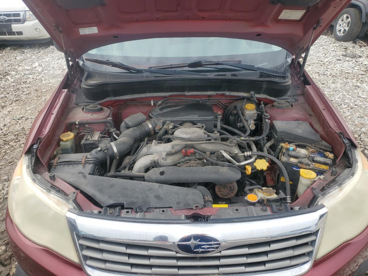 2010 Subaru Forester VIN JF2SH6CCXAH794164 Copart auction photo, rear end damage thumbnail 14