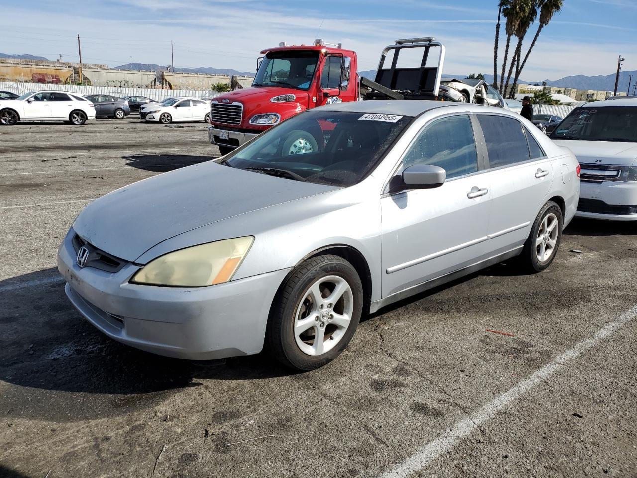 2004 Honda Accord VIN 1HGCM563X4A075404