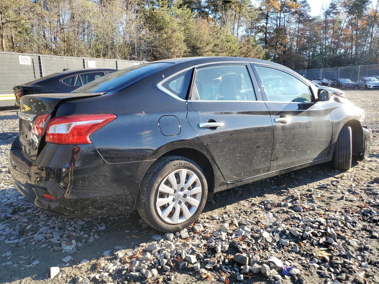 2019 Nissan Sentra VIN 3N1AB7AP2KY354987 Copart auction photo, front end / rear end damage thumbnail 3