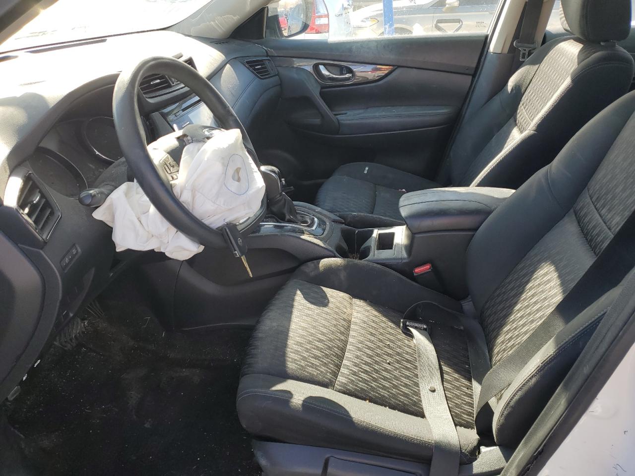 2017 Nissan Rogue VIN KNMAT2MT4HP544953 Copart auction photo, front end damage thumbnail 7