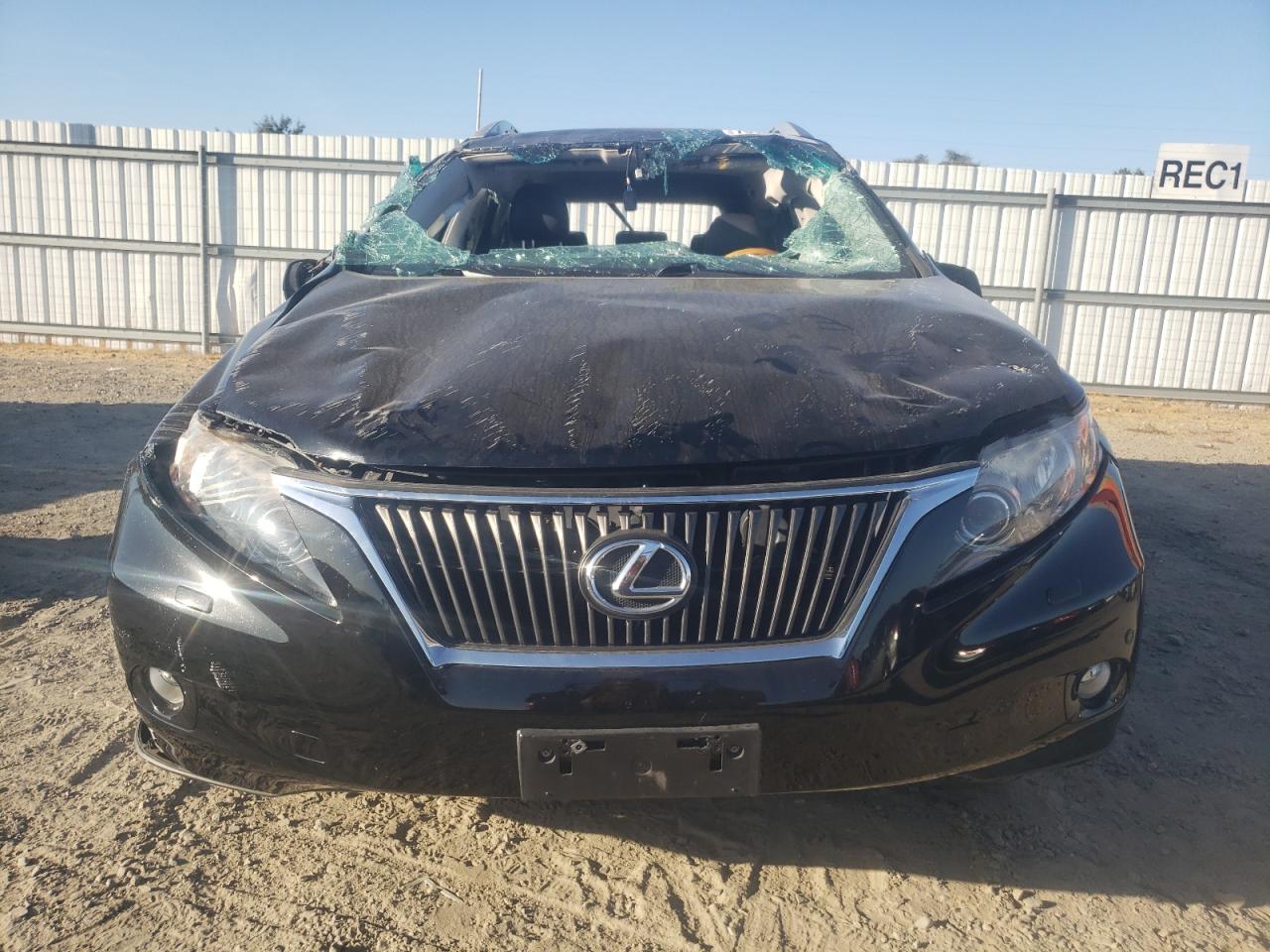 2010 Lexus RX VIN 2T2ZK1BA7AC011626 Copart auction photo, rollover damage thumbnail 5