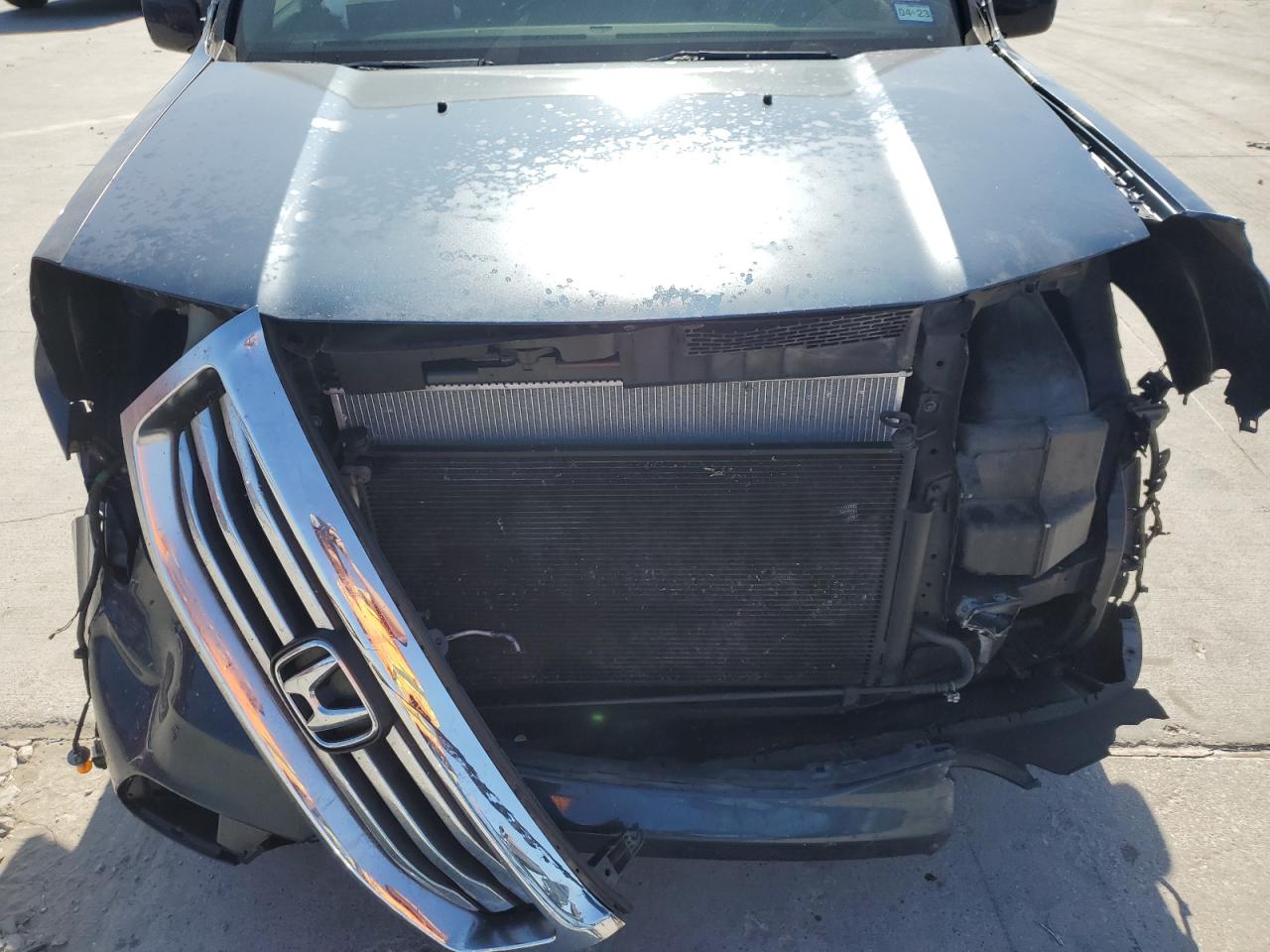 2012 Honda Pilot VIN 5FNYF3H54CB039859 Copart auction photo, front end damage thumbnail 13