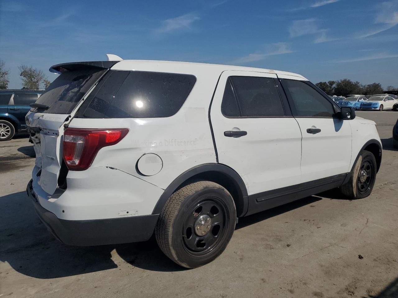 2017 Ford Explorer VIN 1FM5K8ARXHGD60290 Copart auction photo, rear end damage thumbnail 3