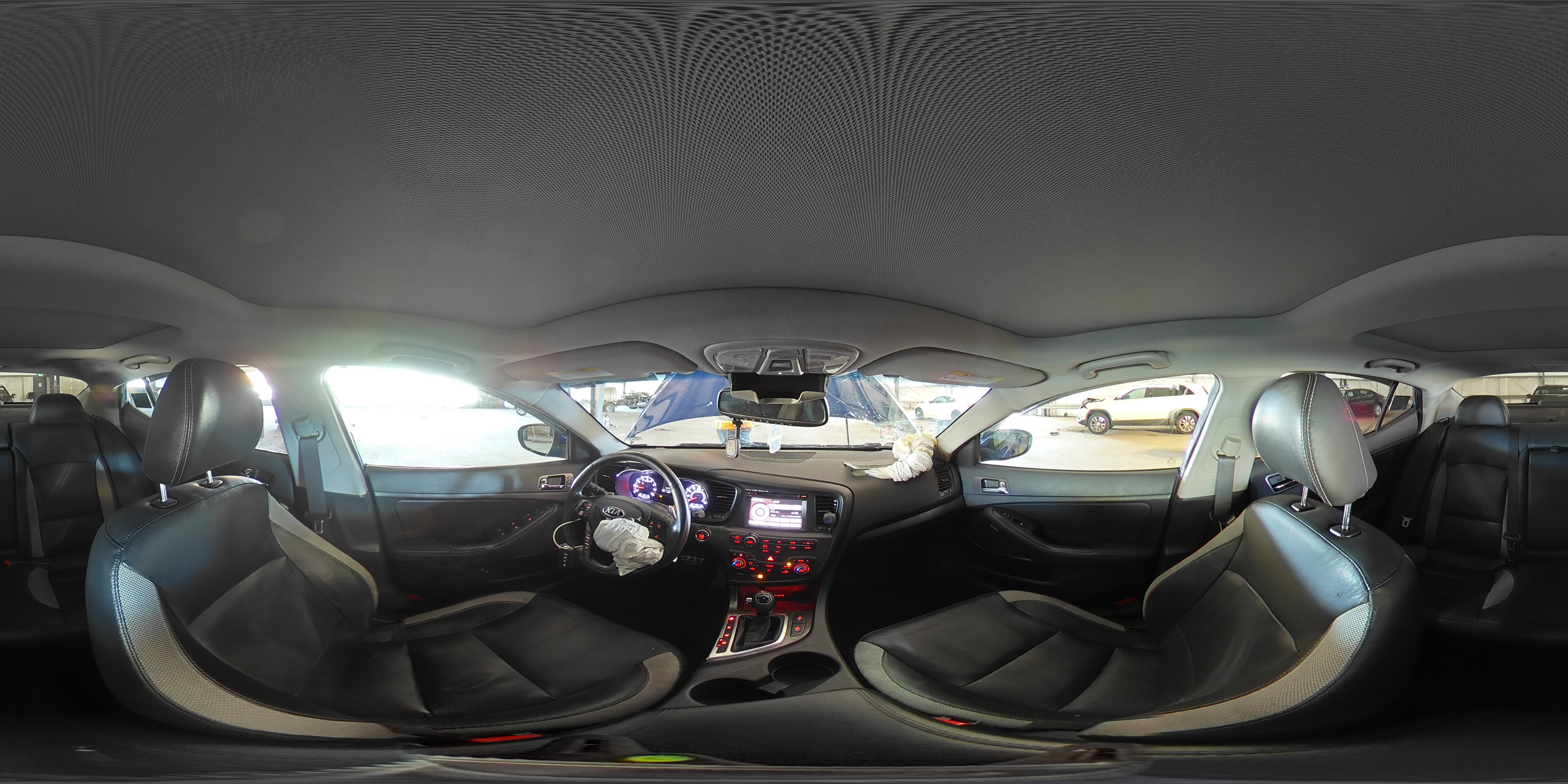 2013 KIA Optima VIN 5XXGR4A61DG112745 Copart auction photo, front end damage thumbnail 12