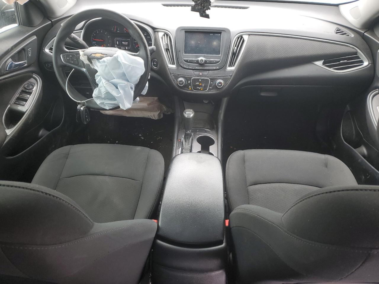 2017 Chevrolet Malibu VIN 1G1ZB5ST2HF104223 Copart auction photo, front end damage thumbnail 8