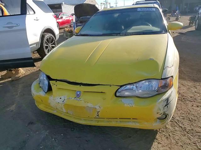 2003 Chevrolet Monte Carlo VIN 2G1WX15K139138106 Copart auction photo, front end damage thumbnail 11